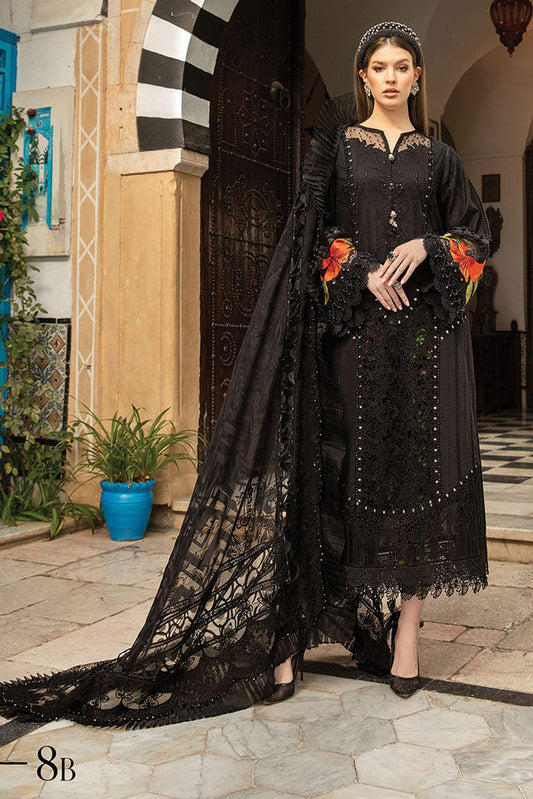 Picture of Maria B - Design 8B Voyage A Luxe Tunisia Luxury Lawn Collection - Available at Raja Sahib