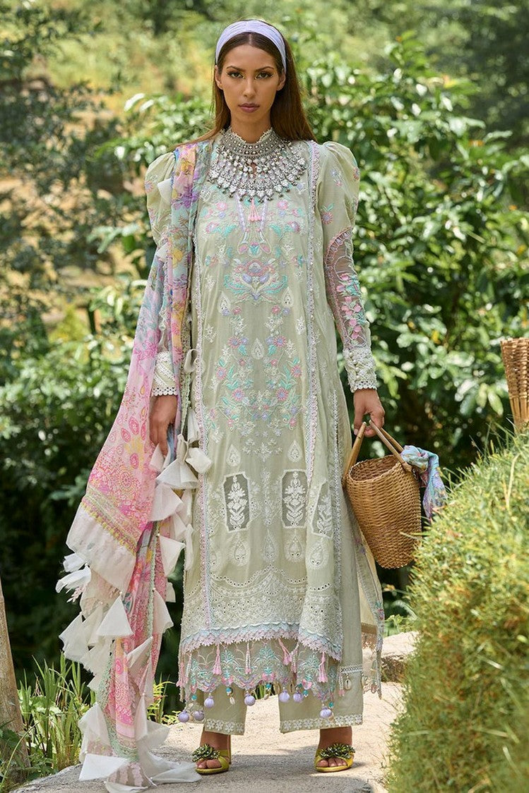 Picture of Ansab Jahangir - AJ LL 24 04 Anthurium Zoha Luxury Lawn Collection - Available at Raja Sahib