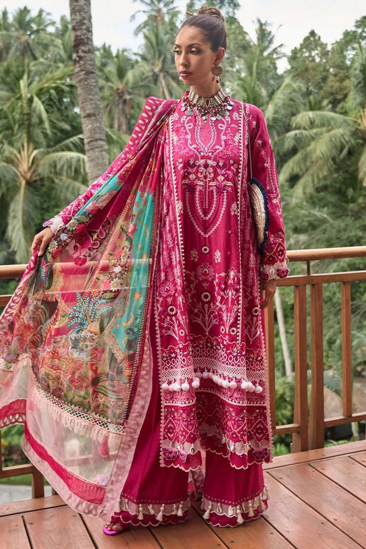 Picture of Ansab Jahangir - AJ LL 24 09 Champaca Zoha Luxury Lawn Collection - Available at Raja Sahib