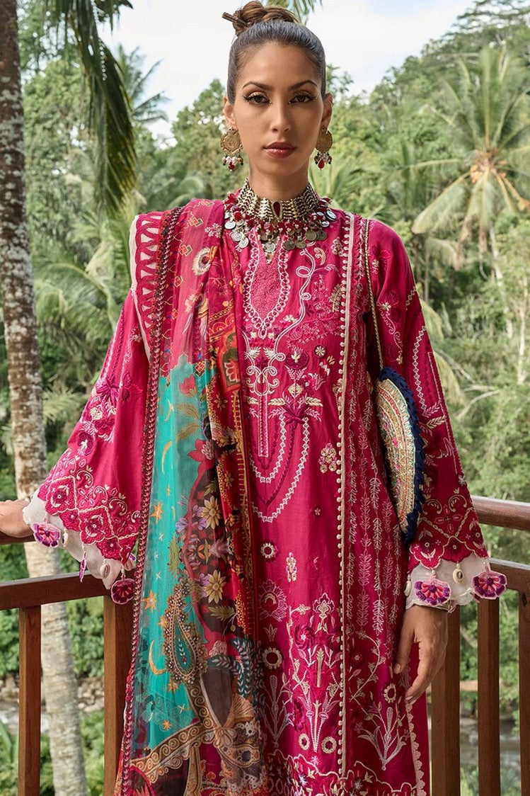 Picture of Ansab Jahangir - AJ LL 24 09 Champaca Zoha Luxury Lawn Collection - Available at Raja Sahib