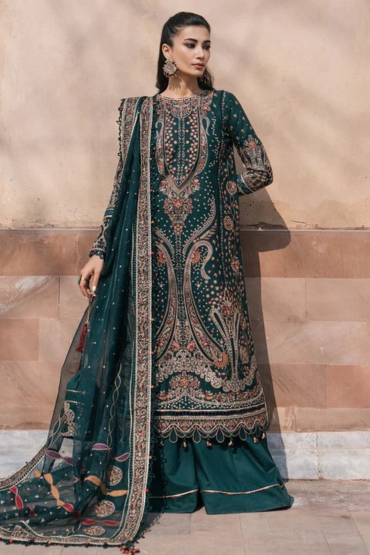 Picture of Jazmin - SL 24 D10 Shahkaar Eid Festive Lawn Collection - Available at Raja Sahib