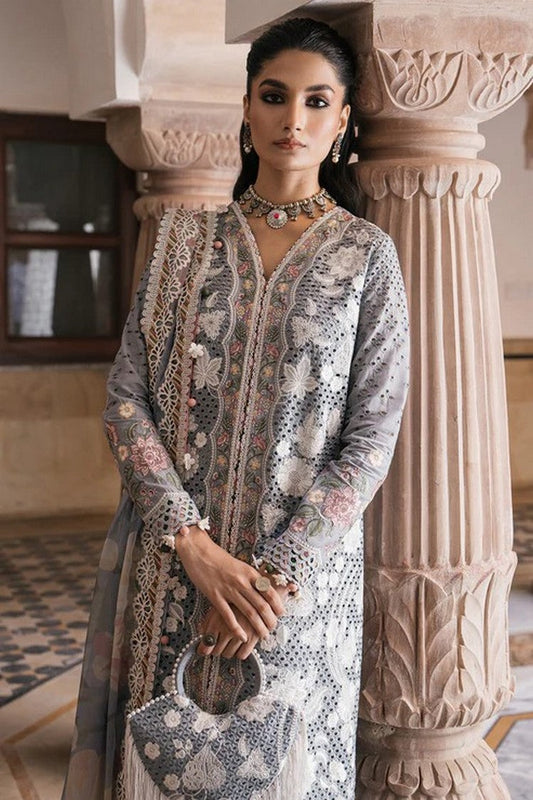 Picture of Jazmin - SL 24 D3 Shahkaar Eid Festive Lawn Collection - Available at Raja Sahib