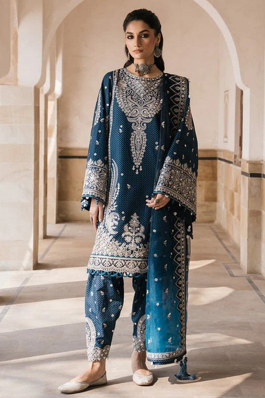 Picture of Jazmin - SL 24 D5 Shahkaar Eid Festive Lawn Collection - Available at Raja Sahib