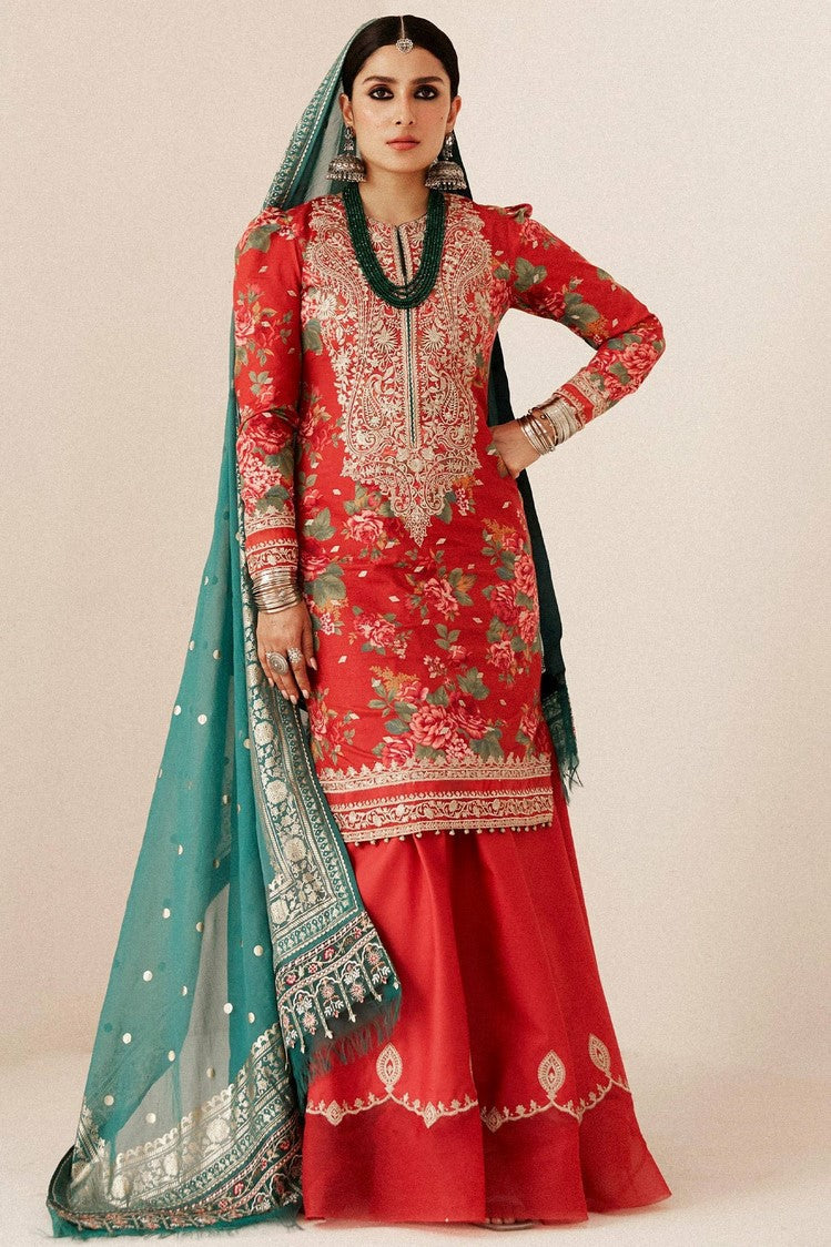 Picture of Zara Shahjahan - Phool Kari 13B Spring Summer Lawn Collection - Available at Raja Sahib