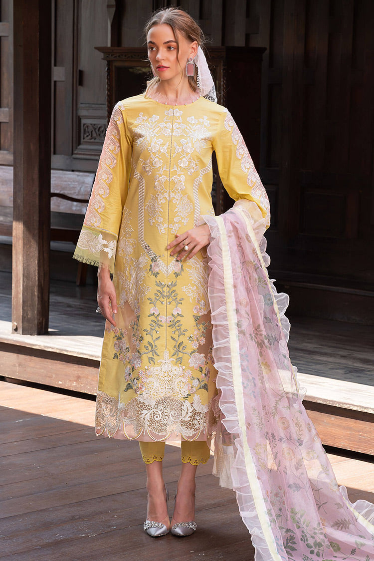 Picture of Asifa & Nabeel - ESSENCE (RRL 08) Rosemary & Ruffles Luxury Lawn Collection - Available at Raja Sahib