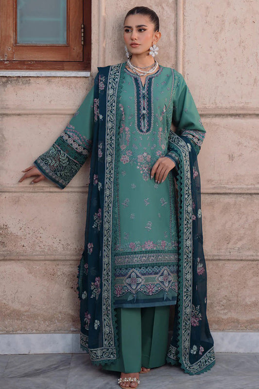 Picture of Xenia - 12 Zevah Farozaan Embroidered Lawn Collection - Available at Raja Sahib