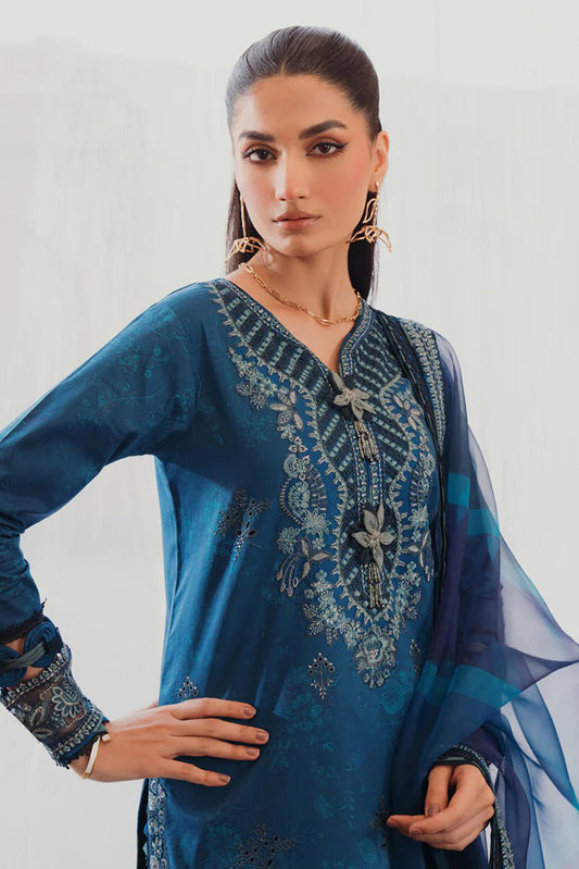 Picture of Xenia - 01 Taslima Farozaan Embroidered Lawn Collection - Available at Raja Sahib