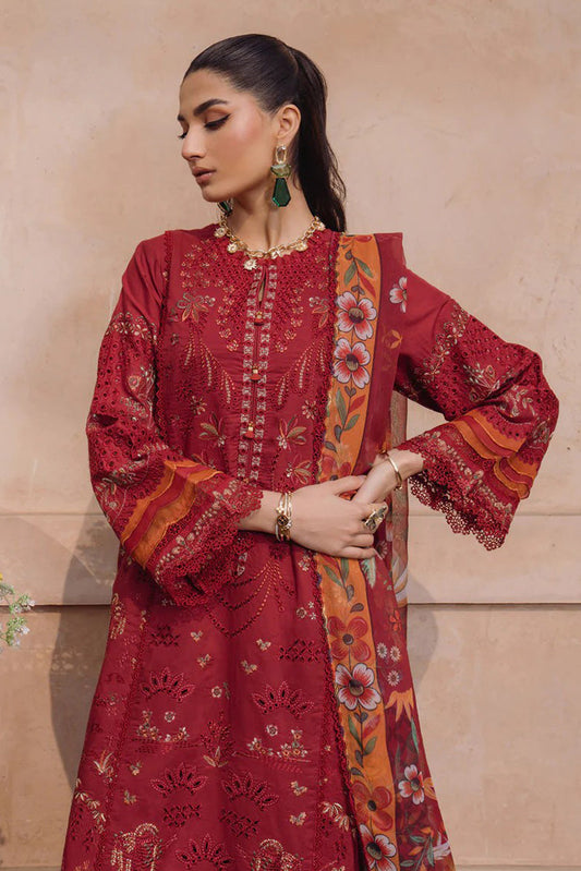 Picture of Xenia - 03 Zeba Farozaan Embroidered Lawn Collection - Available at Raja Sahib