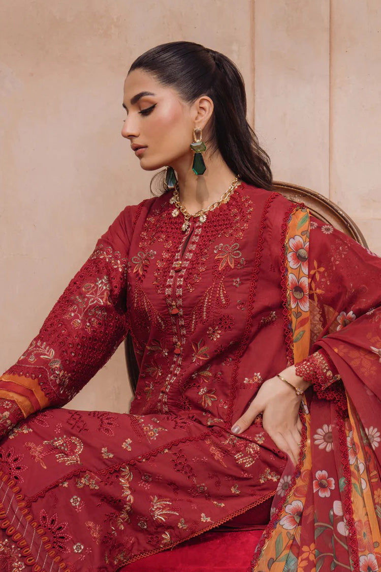 Picture of Xenia - 03 Zeba Farozaan Embroidered Lawn Collection - Available at Raja Sahib