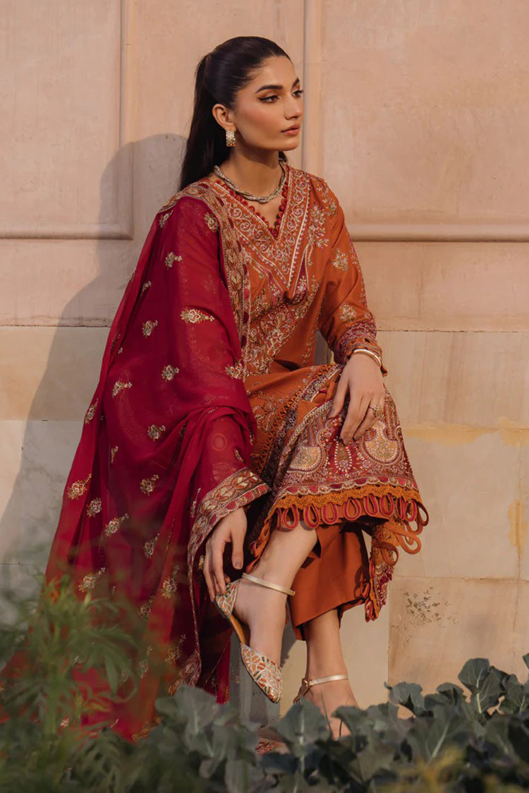 Picture of Xenia - 06 Zafeerah Farozaan Embroidered Lawn Collection - Available at Raja Sahib