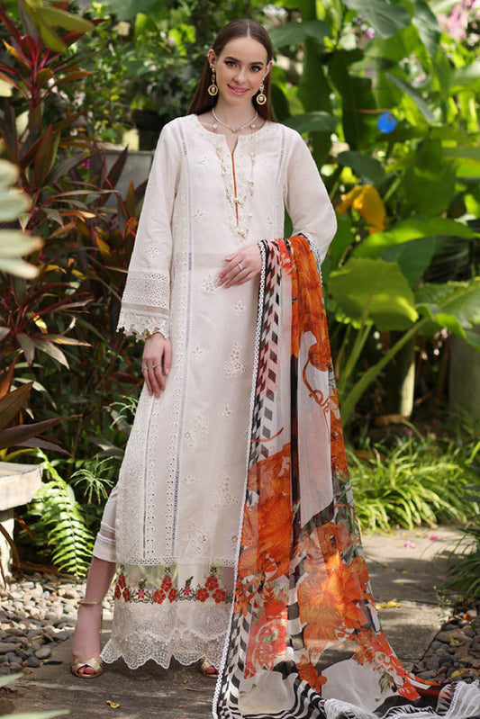 Picture of Noor by Saadia Asad - Design 6B Luxury ChickenKari Lawn Collection - Available at Raja Sahib