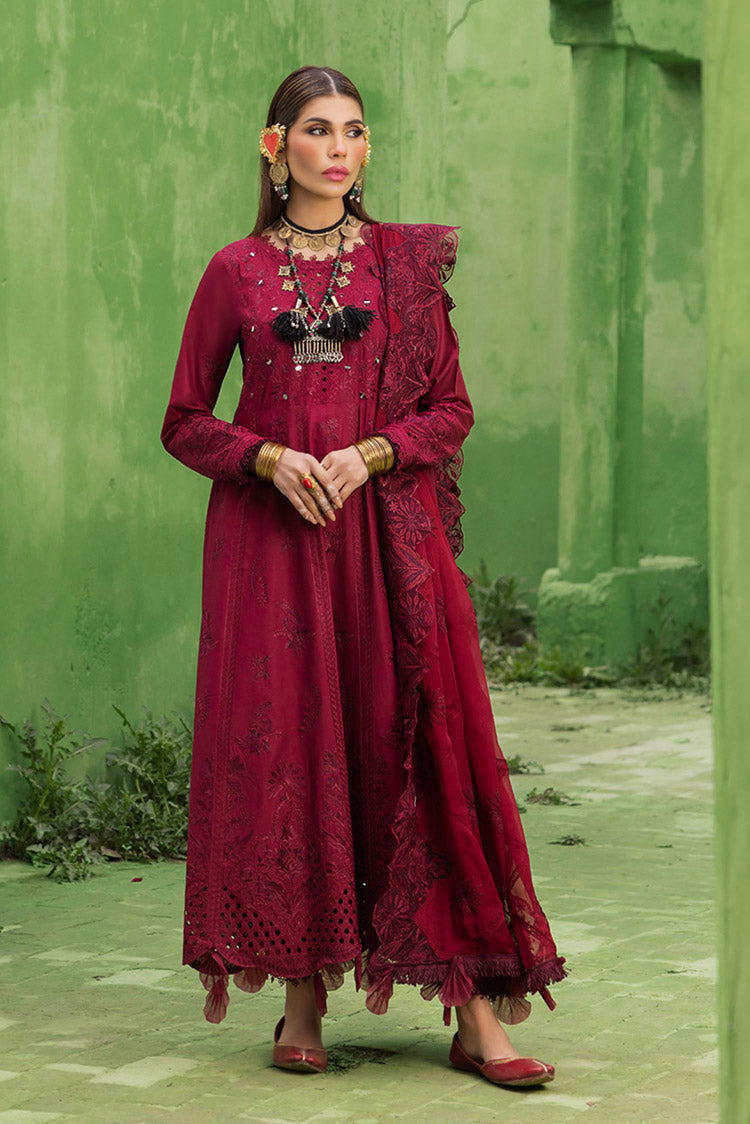 Picture of Nureh - NDS 107 Mela Festive Eid Embroidered Lawn Collection - Available at Raja Sahib