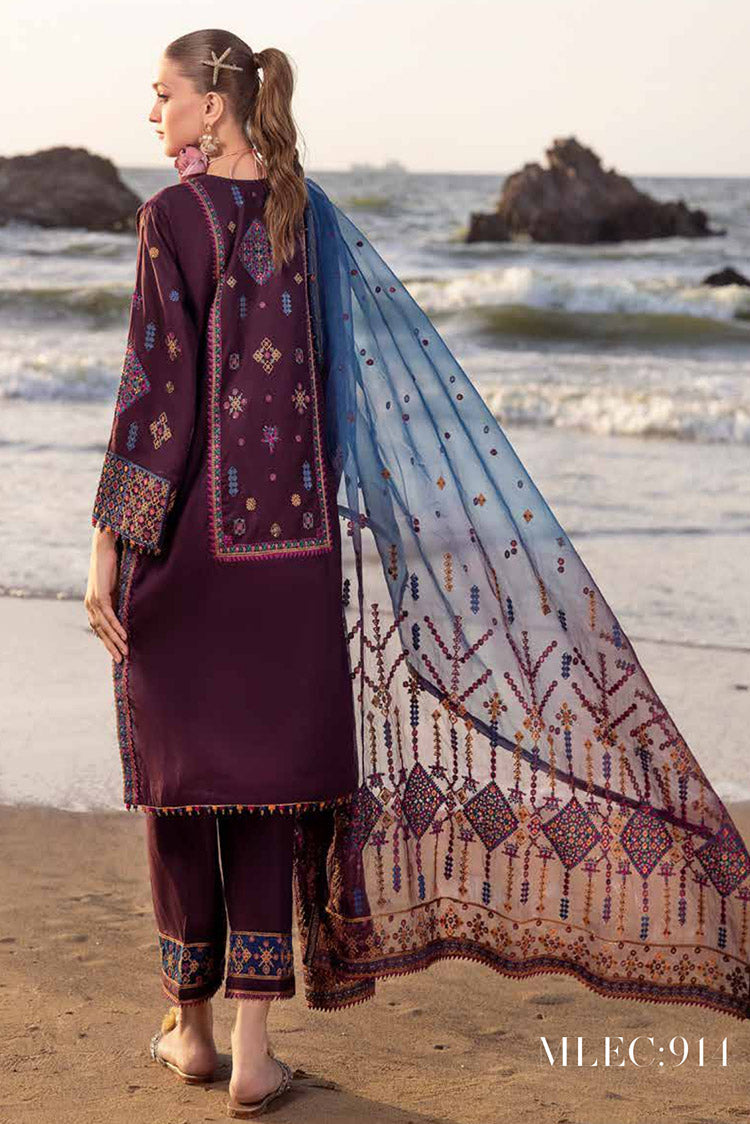 Picture of Muscari - MLEC 914 Luxury Embroidered Lawn Collection - Available at Raja Sahib