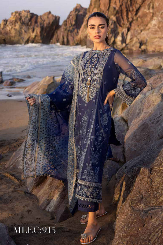 Picture of Muscari - MLEC 915 Luxury Embroidered Lawn Collection - Available at Raja Sahib