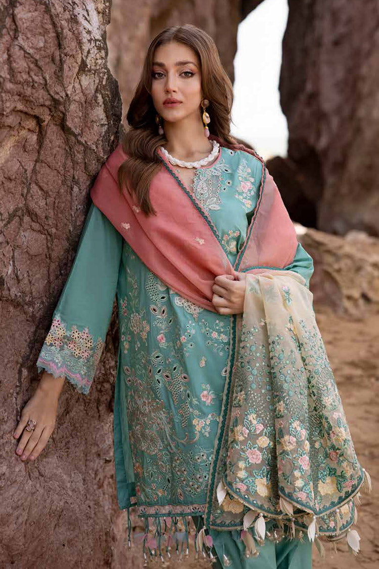 Picture of Muscari - MLEC 916 Luxury Embroidered Lawn Collection - Available at Raja Sahib