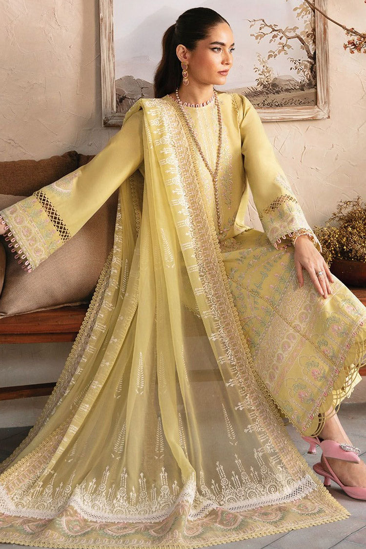 Picture of Afrozeh - AL 24 LUX V1 02 LILIANA Cascade Luxury Lawn Collection - Available at Raja Sahib