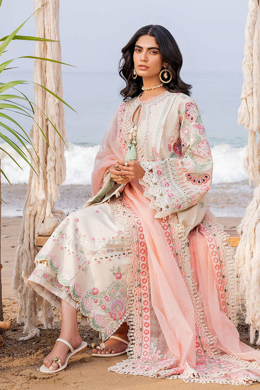 Picture of Sadaf Fawad Khan - 2B Calah (B) Siraa Luxury Lawn Collection - Available at Raja Sahib