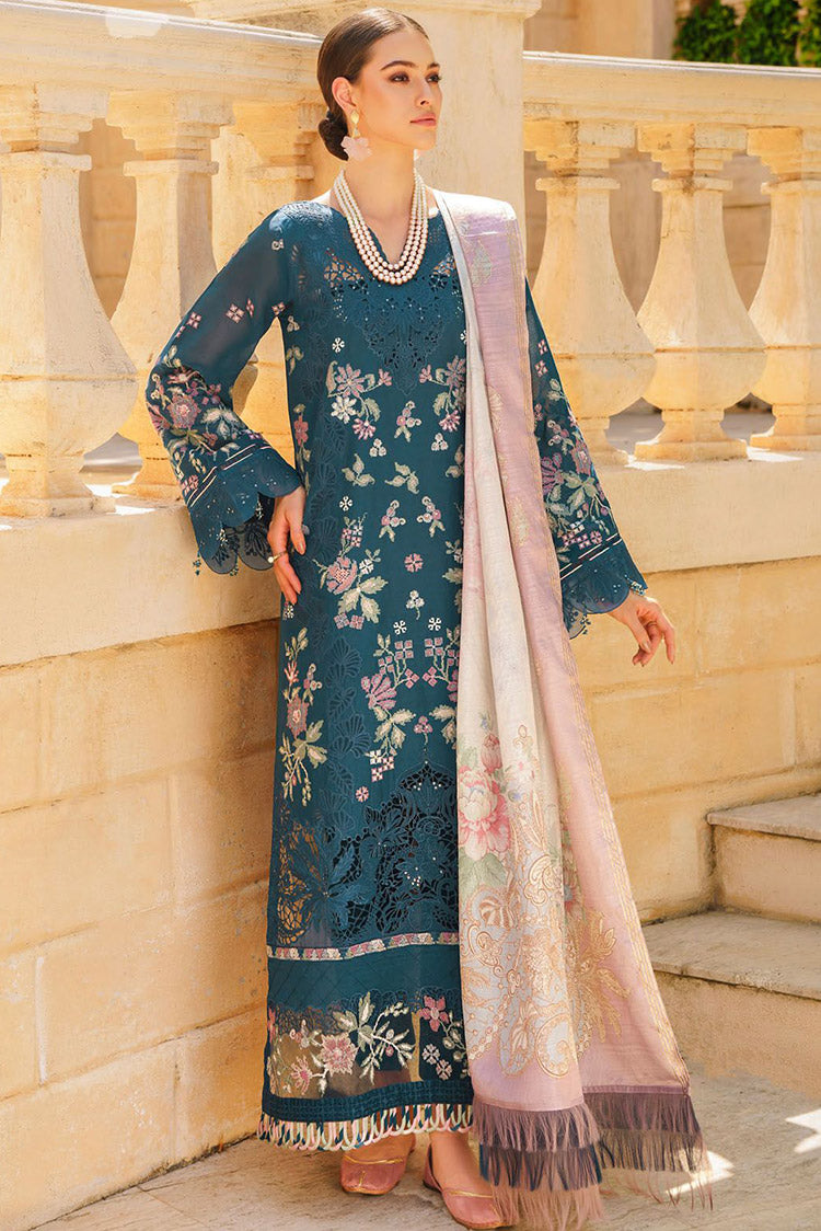 Picture of Baroque - SL 12 D 02 Embroidered Festive Swiss Lawn Collection - Available at Raja Sahib