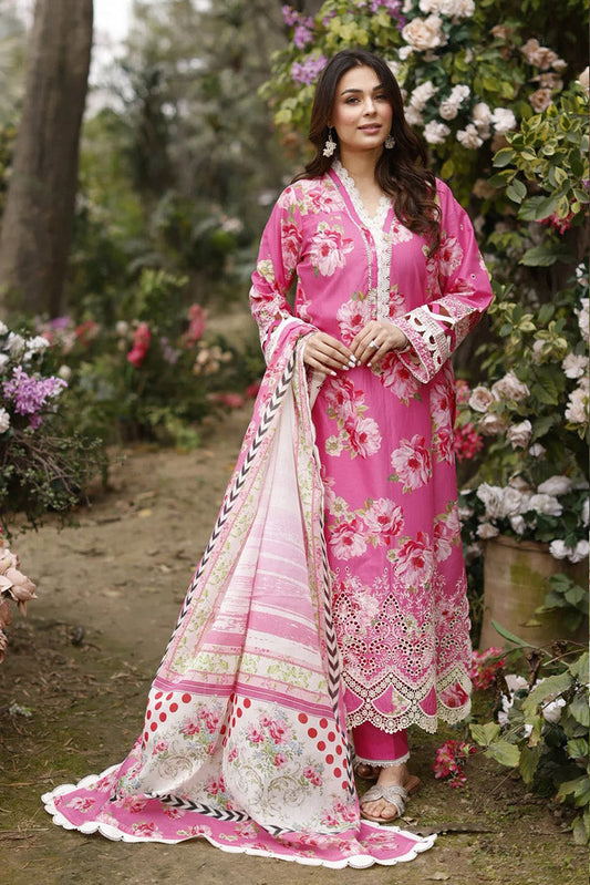 Picture of Manara - SS 03 Leana Vintage Flora Spring Summer Collection - Available at Raja Sahib