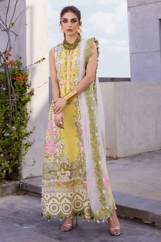 Picture of Saira Rizwan - TIFFANY SRLL24 03 Luxury Lawn Collection - Available at Raja Sahib