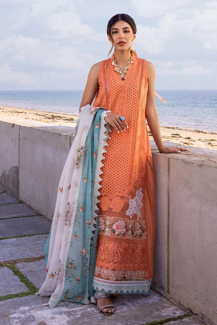 Picture of Saira Rizwan - MABE SRLL24 04 Luxury Lawn Collection - Available at Raja Sahib