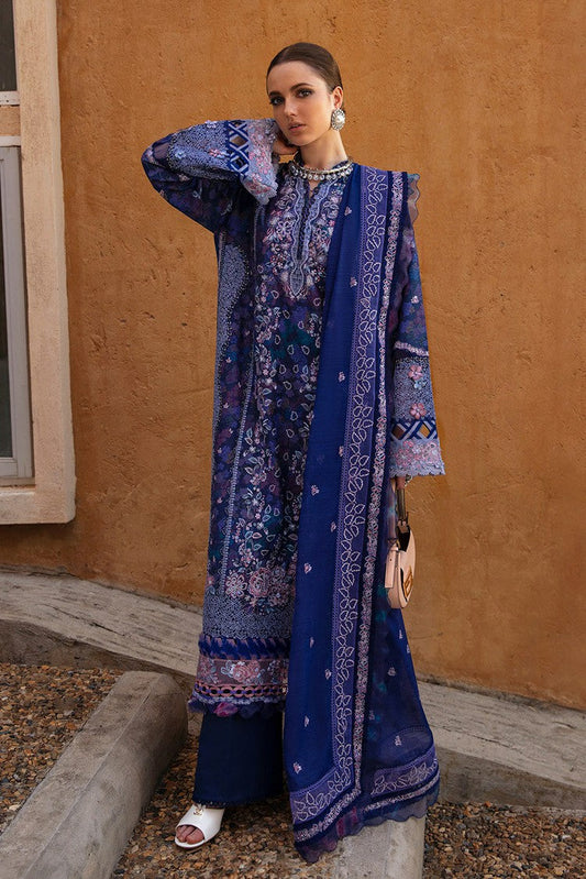 Picture of Republic Womenswear - Lûne (D5-A) Ilana Eid Luxury Lawn Collection - Available at Raja Sahib