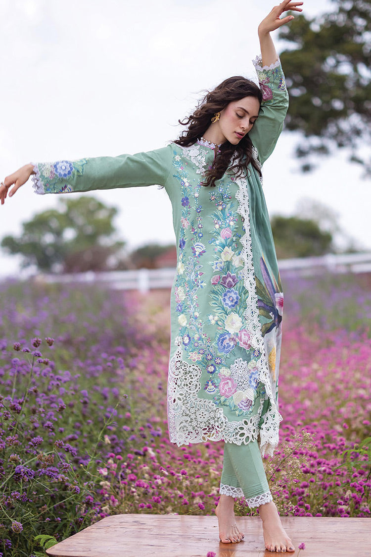 Picture of Mushq - 2A BRIMSTONE The Secret Garden Hemline Spring Summer Collection - Available at Raja Sahib