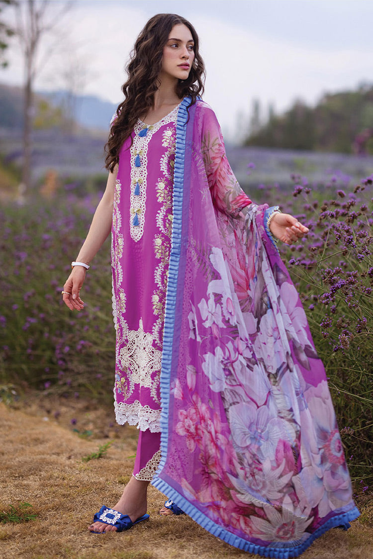 Picture of Mushq - 3A ENCHANTED BLOOM The Secret Garden Hemline Spring Summer Collection - Available at Raja Sahib