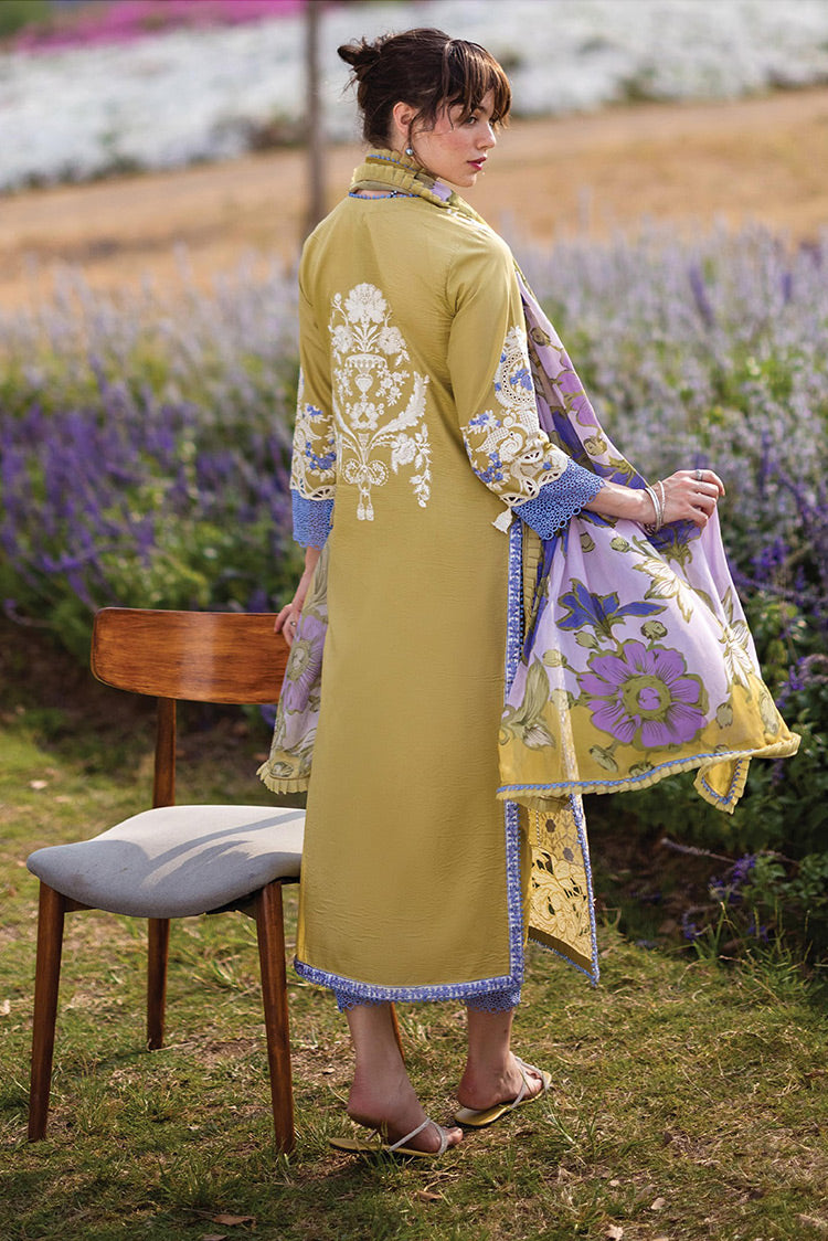 Picture of Mushq - 4A MYSTICAL FERN The Secret Garden Hemline Spring Summer Collection - Available at Raja Sahib