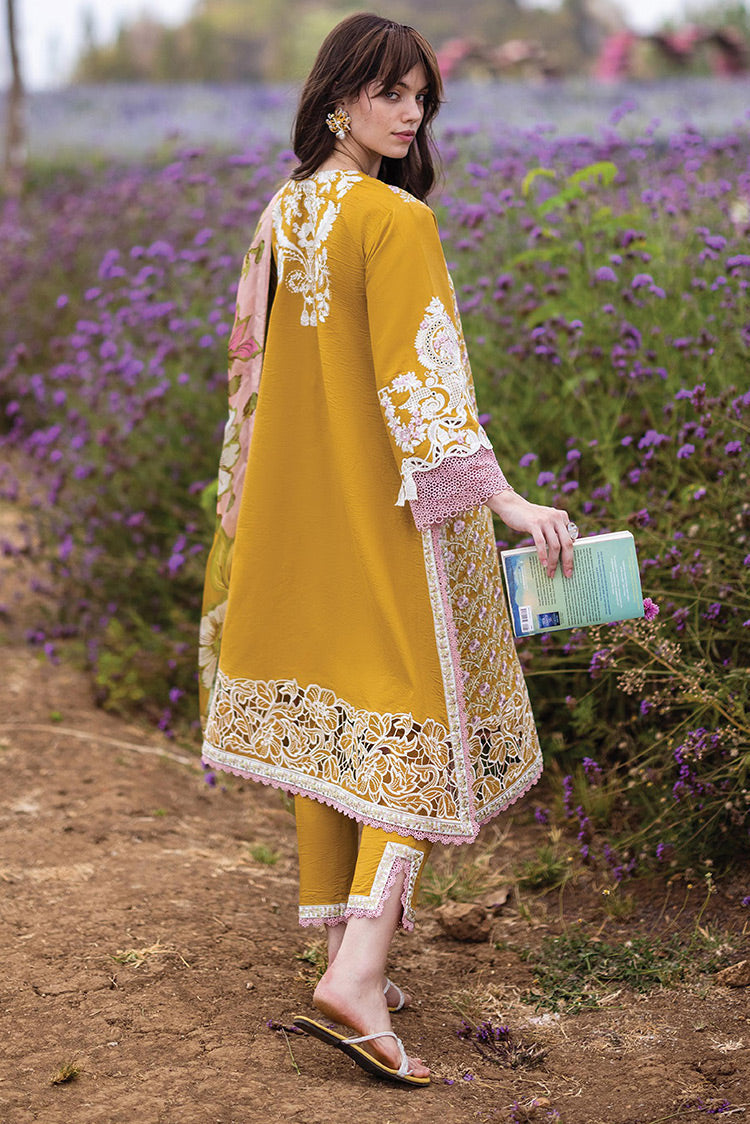 Picture of Mushq - 4B WHISPERING PETALS The Secret Garden Hemline Spring Summer Collection - Available at Raja Sahib