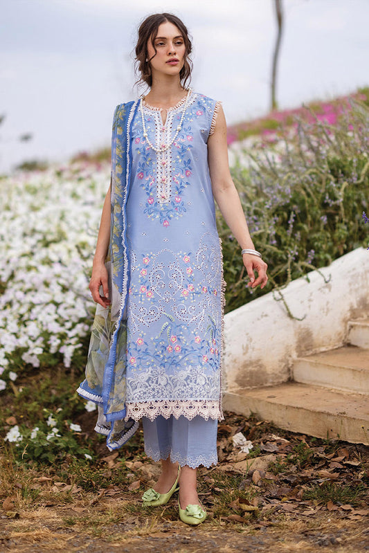 Picture of Mushq - 8A MYOSOTIS The Secret Garden Hemline Spring Summer Collection - Available at Raja Sahib