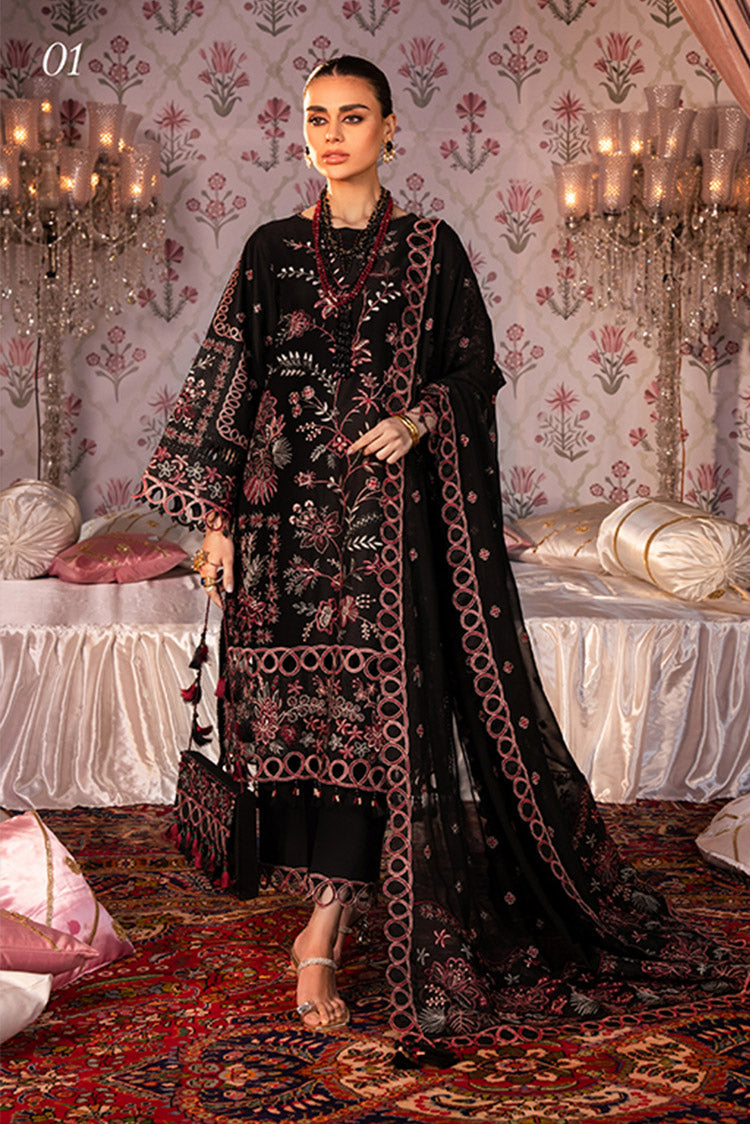 Picture of Alizeh - 01 Gulshan Rawayat Luxury Lawn Collection - Available at Raja Sahib