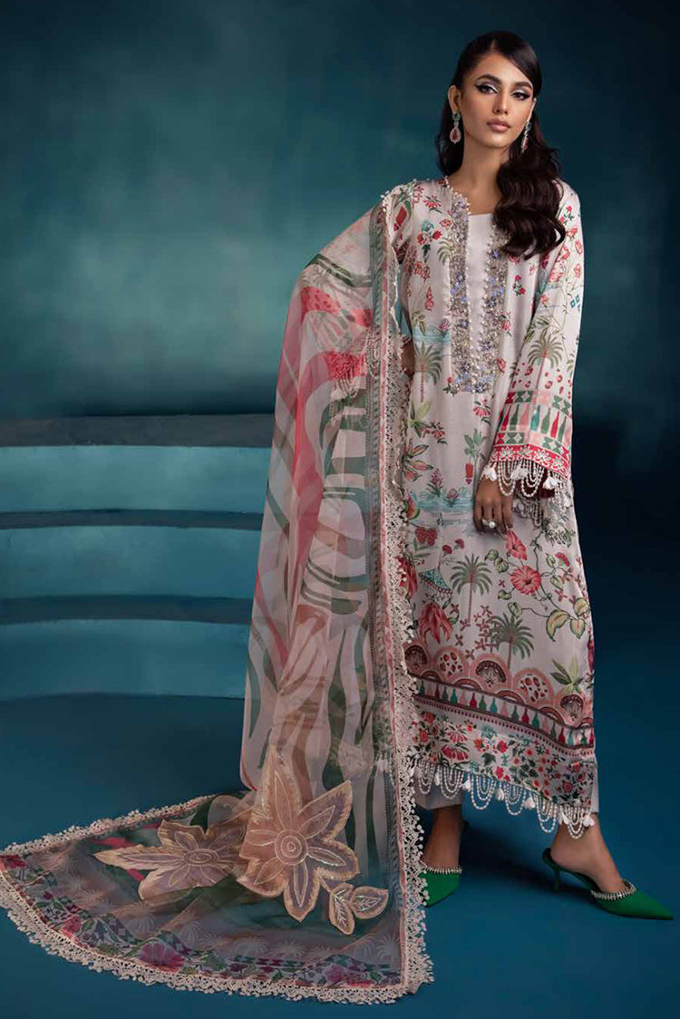 Picture of Nureh - S 08 JANE Secretoria Embroidered and Embellished Silk Collection - Available at Raja Sahib