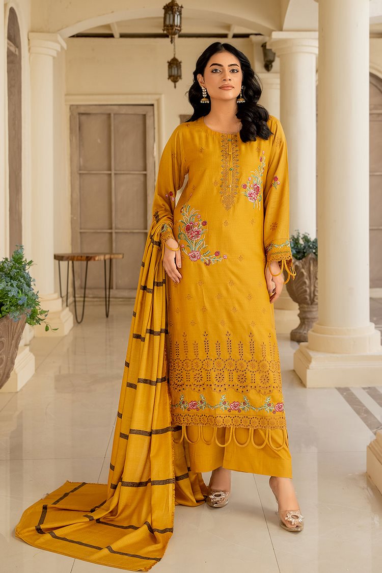 Picture of Safwa - Ashley Embroidered 3 Piece Collection Vol 01 - ASC-01 - Available at Raja Sahib