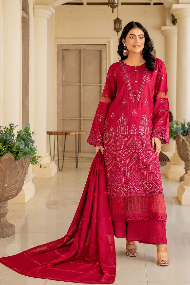 Picture of Safwa - Ashley Embroidered 3 Piece Collection Vol 01 - ASC-03 - Available at Raja Sahib