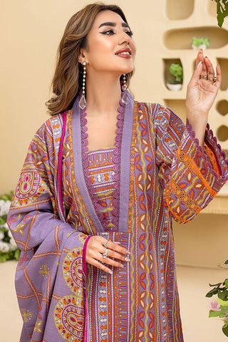 Picture of Safwa - Amora 3 Piece Masuri Khaddar Collection - ASK-02 - Available at Raja Sahib