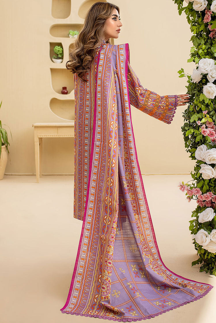 Picture of Safwa - Amora 3 Piece Masuri Khaddar Collection - ASK-02 - Available at Raja Sahib