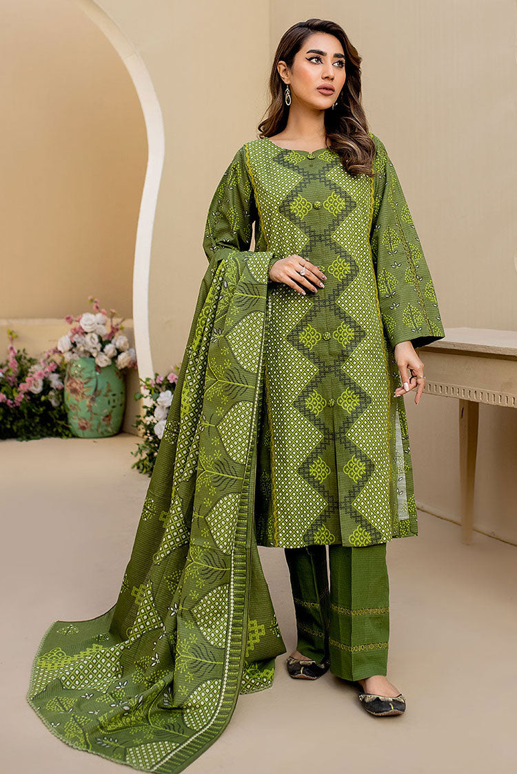 Picture of Safwa - Amora 3 Piece Masuri Khaddar Collection - ASK-07 - Available at Raja Sahib