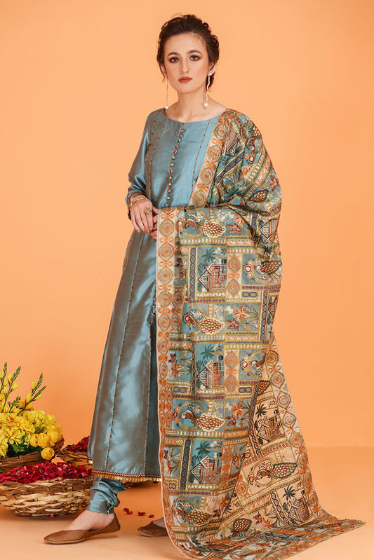 Picture of Zivah - Classic Luxury Pret Vol 2 - Azita - Available at Raja Sahib