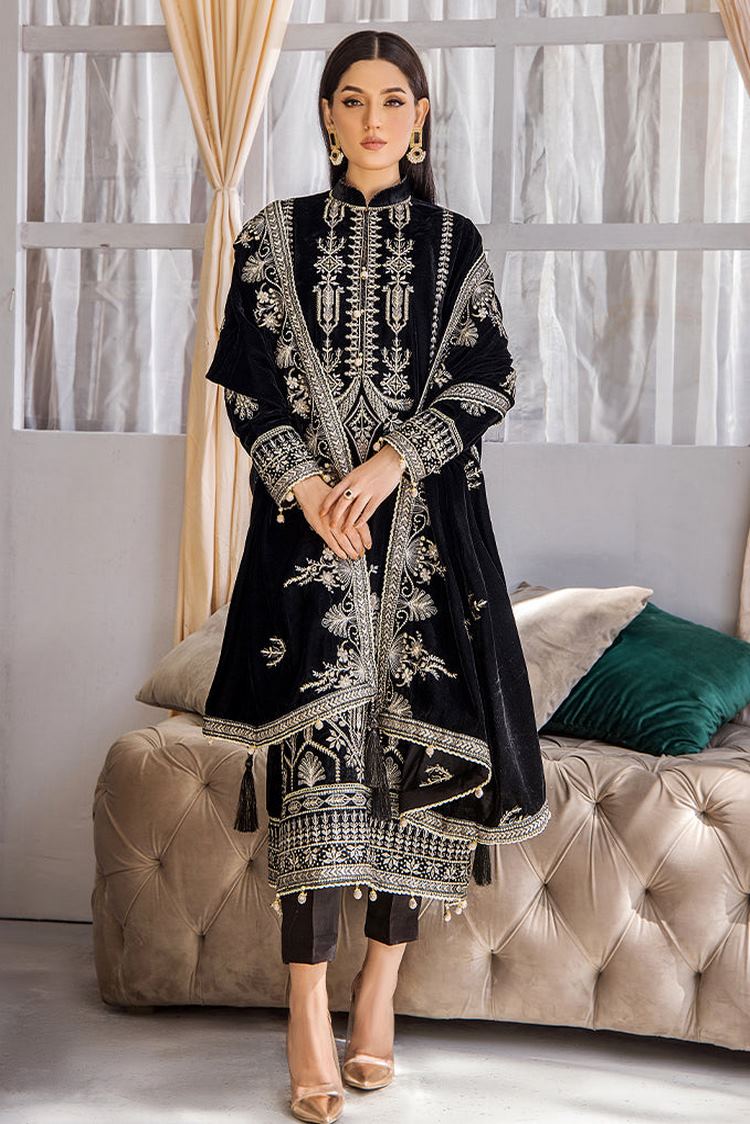 Picture of Adans Libas -Adan's Velvet Collection '23 - 5383 - Available at Raja Sahib