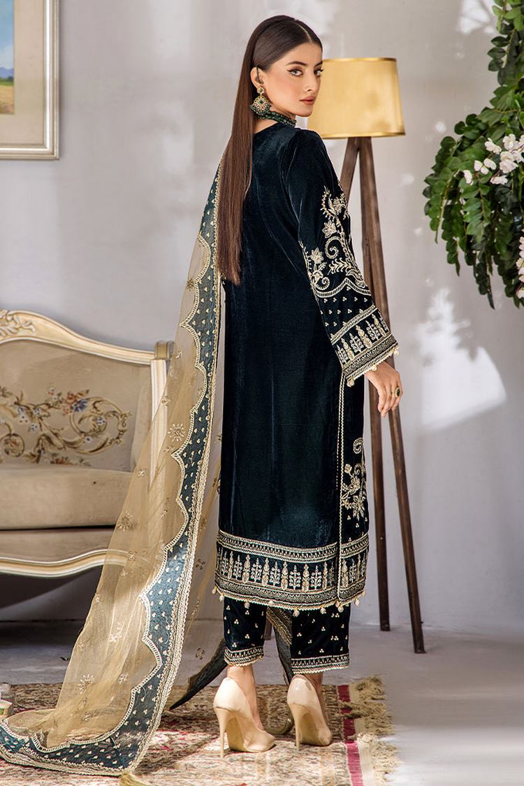 Picture of Adans Libas -Adan's Velvet Collection '23 - 5384 - Available at Raja Sahib