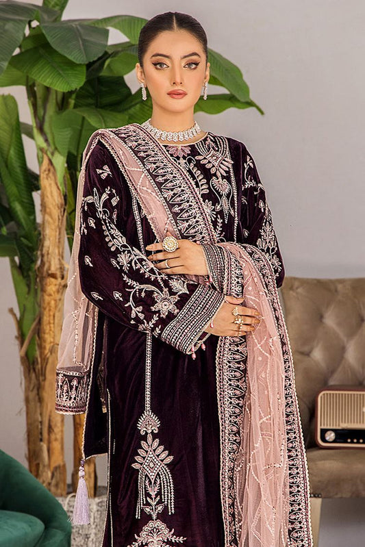 Picture of Adans Libas -Adan's Velvet Collection '23 - 5389 - Available at Raja Sahib