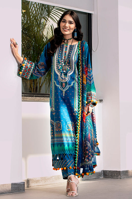 Picture of Ellena - EY-2-02 Meraki Lawn Collection - Available at Raja Sahib