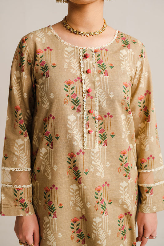 Picture of Humjoli - 2 Piece Khaddar Pret Collection - HJ-W-10 - Available at Raja Sahib