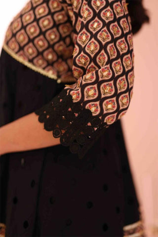 Picture of RJS Pret - Inaaya Eid Edit Pret Collection - Black Fever - Available at Raja Sahib