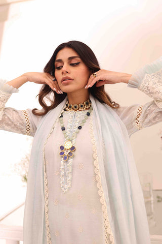 Umeed Luxury Pret Collection - Blue Bell