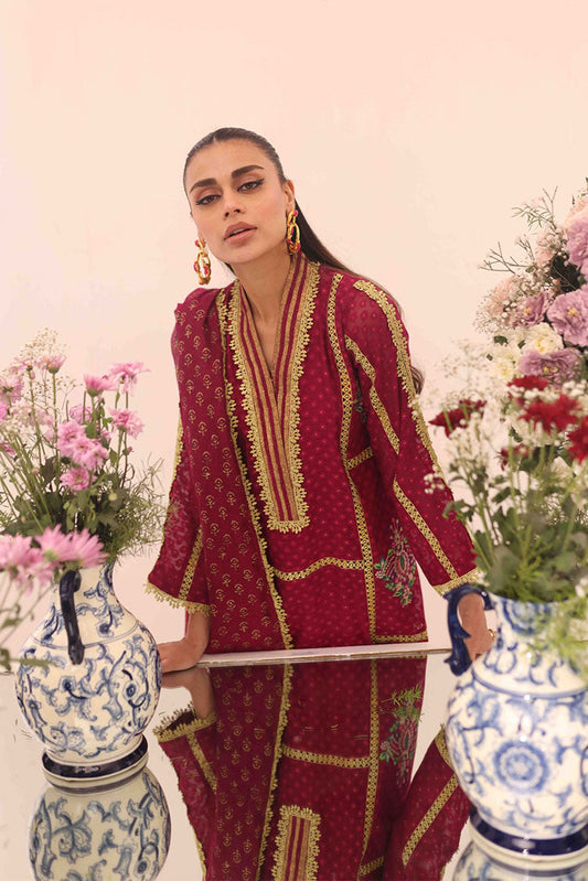 Picture of RJS Pret - Umeed Luxury Pret Collection - Bougainvillea - Available at Raja Sahib