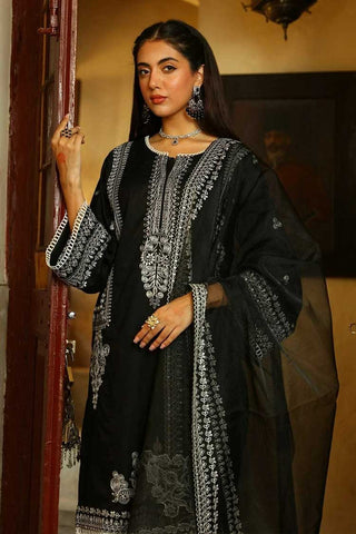 C6 - Mohaar Embroidered Lawn 3-PC Suit