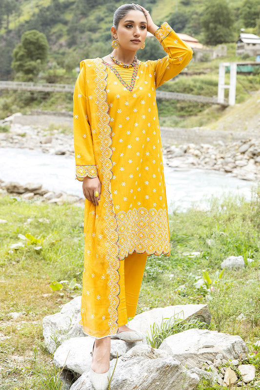 Picture of Safwa - Clara Premium Embroidered Cotton Lawn Collection - CAA-06 - Available at Raja Sahib