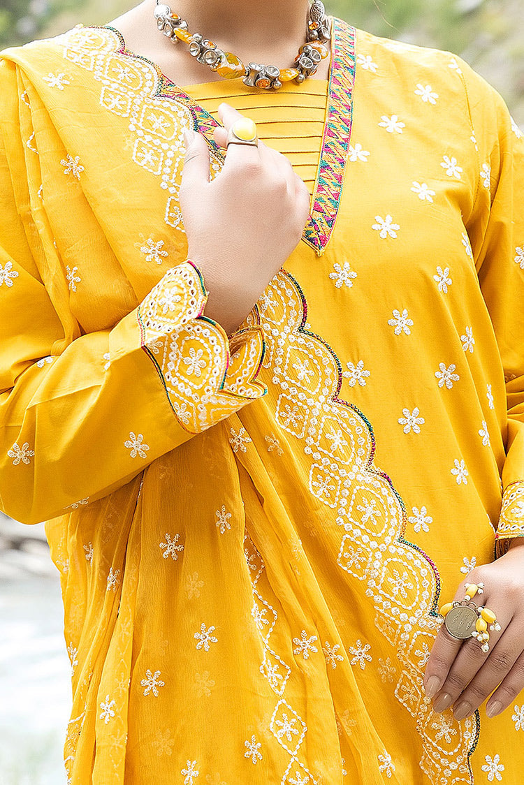 Picture of Safwa - Clara Premium Embroidered Cotton Lawn Collection - CAA-06 - Available at Raja Sahib